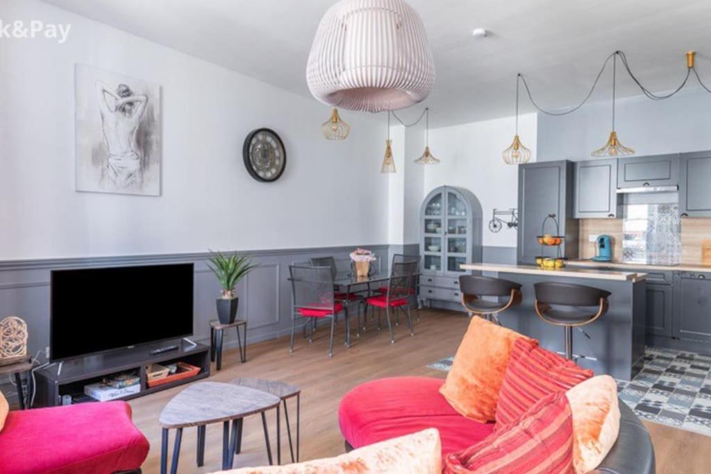Cauquilha Spacieux Appartement Bourgeois En Centre Ville Безие Екстериор снимка